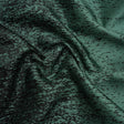 Sea Green and Metallic Black Striated Luxury Brocade