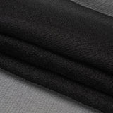 Black Bubbly Crinkled Organza Brocade