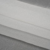 Shimmering White Bubbly Crinkled Organza Brocade