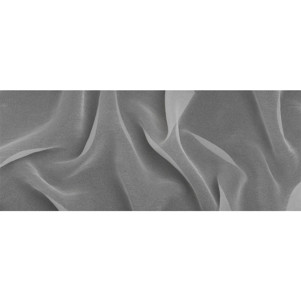 Shimmering White Bubbly Crinkled Organza Brocade