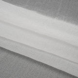 White Iridescent Shimmer Bubbly Crinkled Organza Brocade