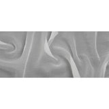 White Iridescent Shimmer Bubbly Crinkled Organza Brocade