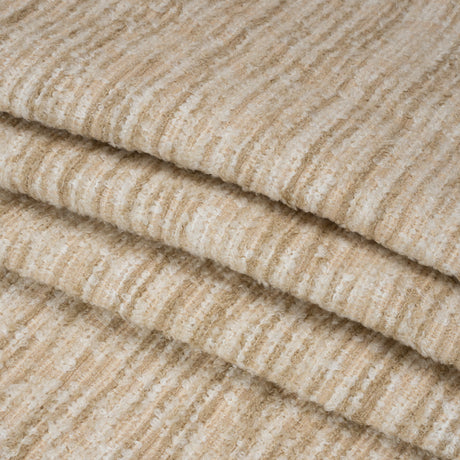 Mineral Ribbed Striated Upholstery Boucle