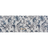 Sapphire Exotic Pets and Flowers Upholstery Jacquard