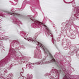 Tourmaline Exotic Pets and Flowers Upholstery Jacquard