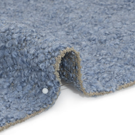 Delphinium Fluffy Upholstery Boucle