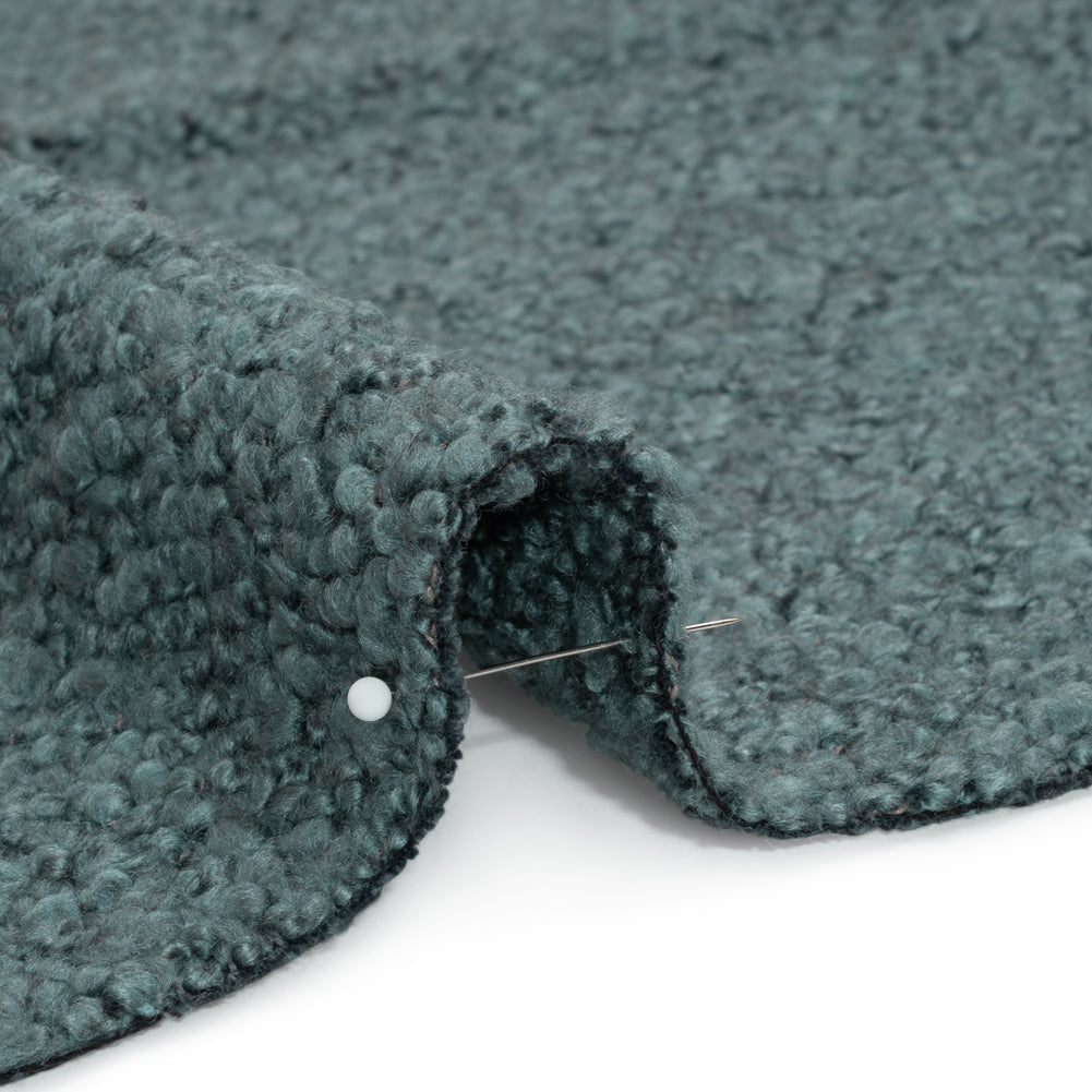 Denim Fluffy Upholstery Boucle