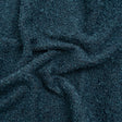 Indigo Fluffy Upholstery Boucle