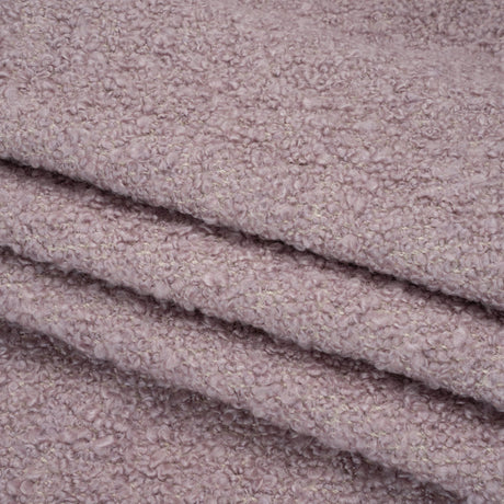 Lilac Fluffy Upholstery Boucle