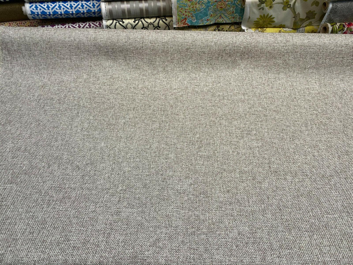 Waverly Encore Chenille Fabric - Shale Gray Woven, 56" Width (1 Yard)