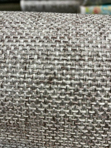 Waverly Encore Chenille Fabric - Shale Gray Woven, 56" Width (1 Yard)