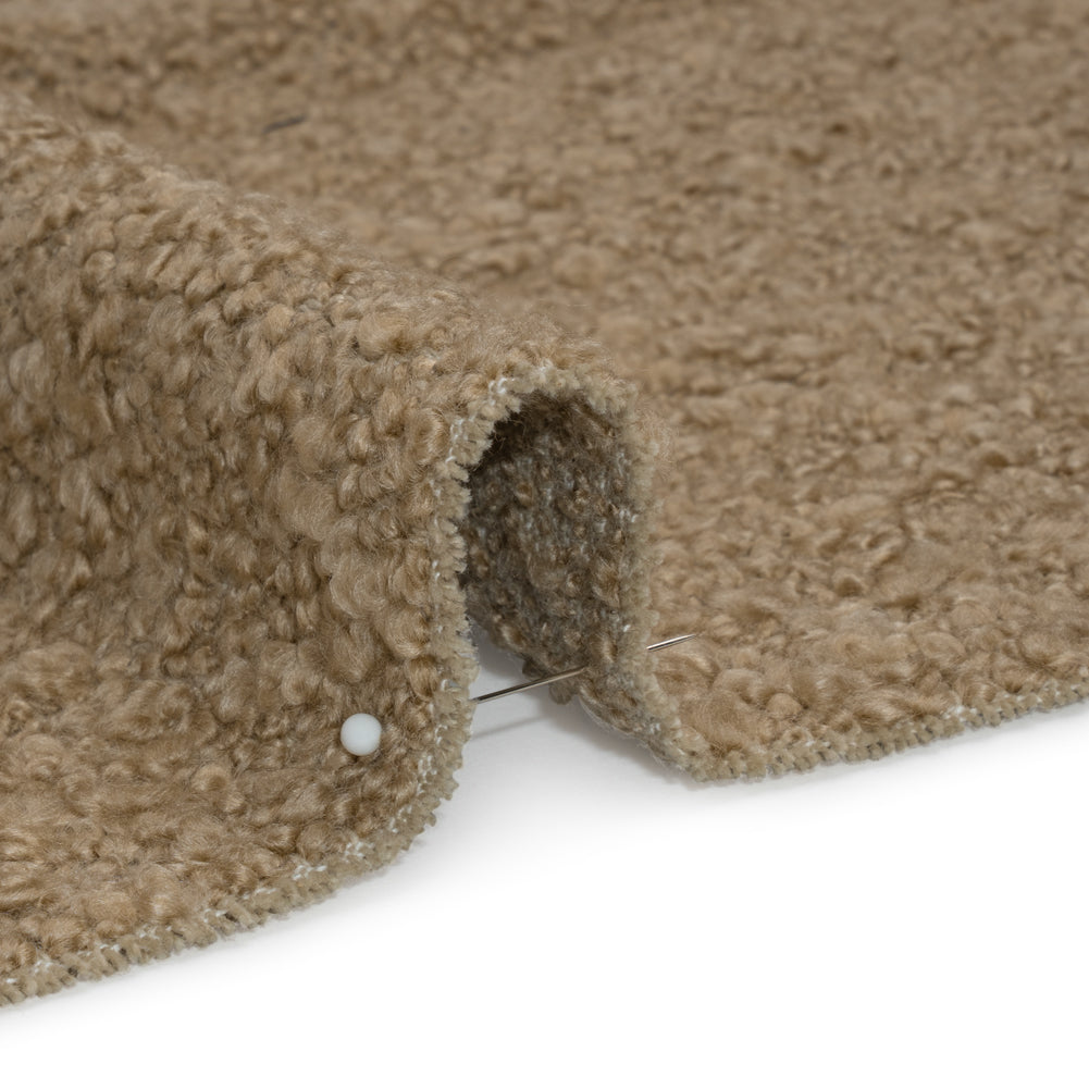 Mineral Fluffy Upholstery Boucle