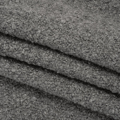 Nickel Fluffy Upholstery Boucle