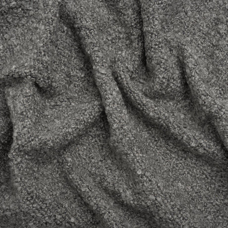 Nickel Fluffy Upholstery Boucle