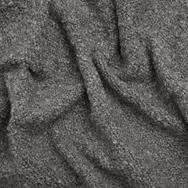 Nickel Fluffy Upholstery Boucle