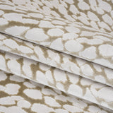 Sandstone Animal Spots Textured Chenille Jacquard