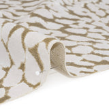 Sandstone Animal Spots Textured Chenille Jacquard