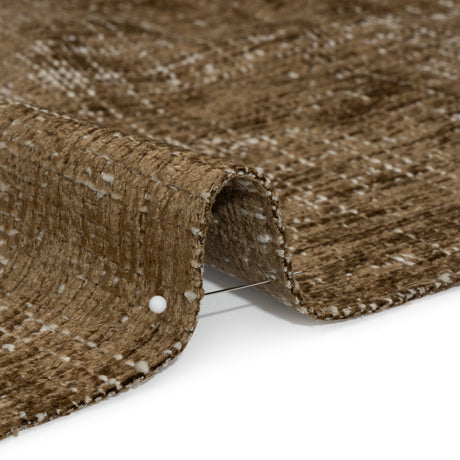 Bison Distressed Look Chenille Upholstery Woven