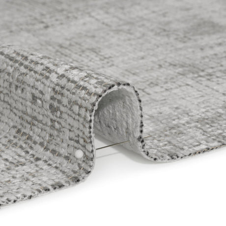 Ice Distressed Look Chenille Upholstery Woven