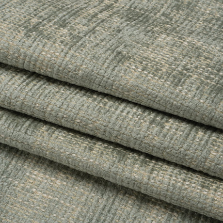 Mist Distressed Look Chenille Upholstery Woven
