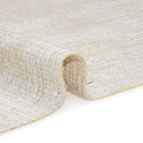 Snow Distressed Look Chenille Upholstery Woven