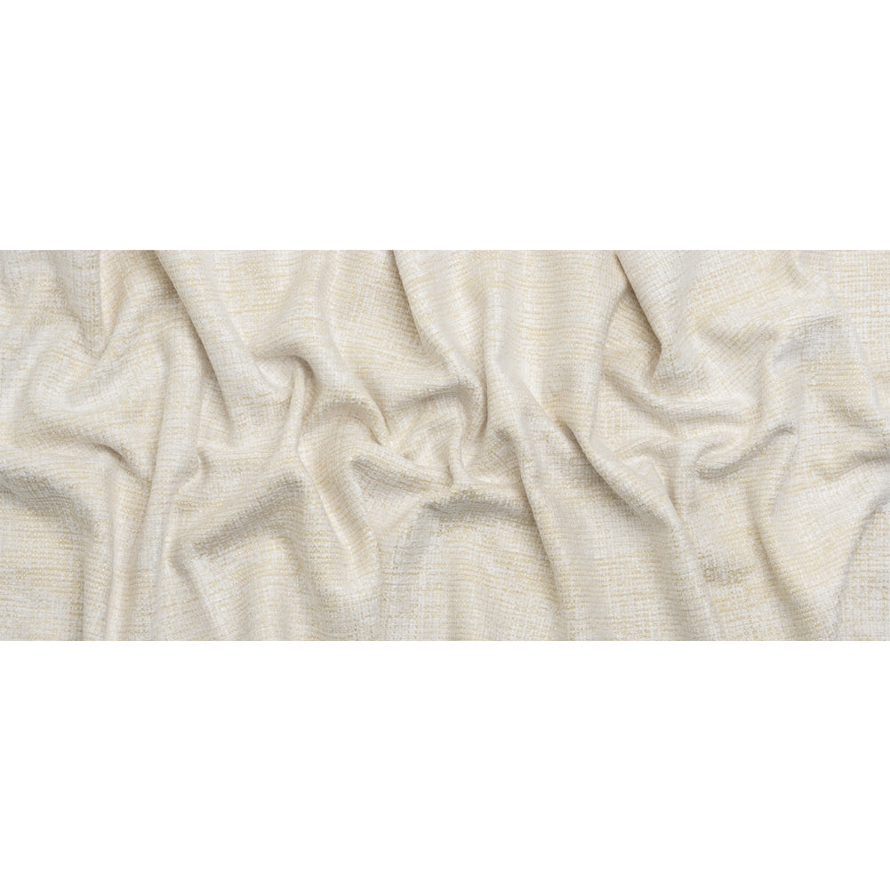 Snow Distressed Look Chenille Upholstery Woven