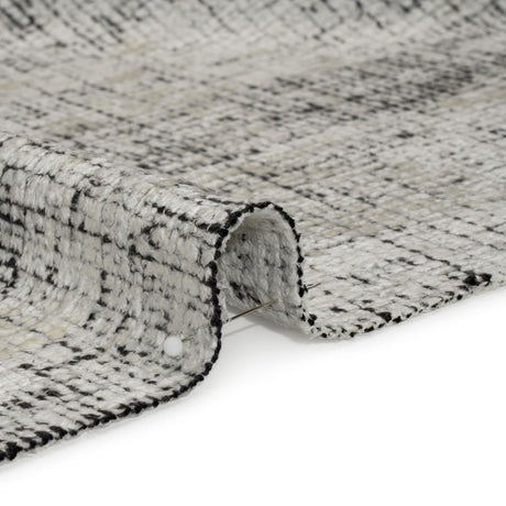 Tuxedo Distressed Look Chenille Upholstery Woven