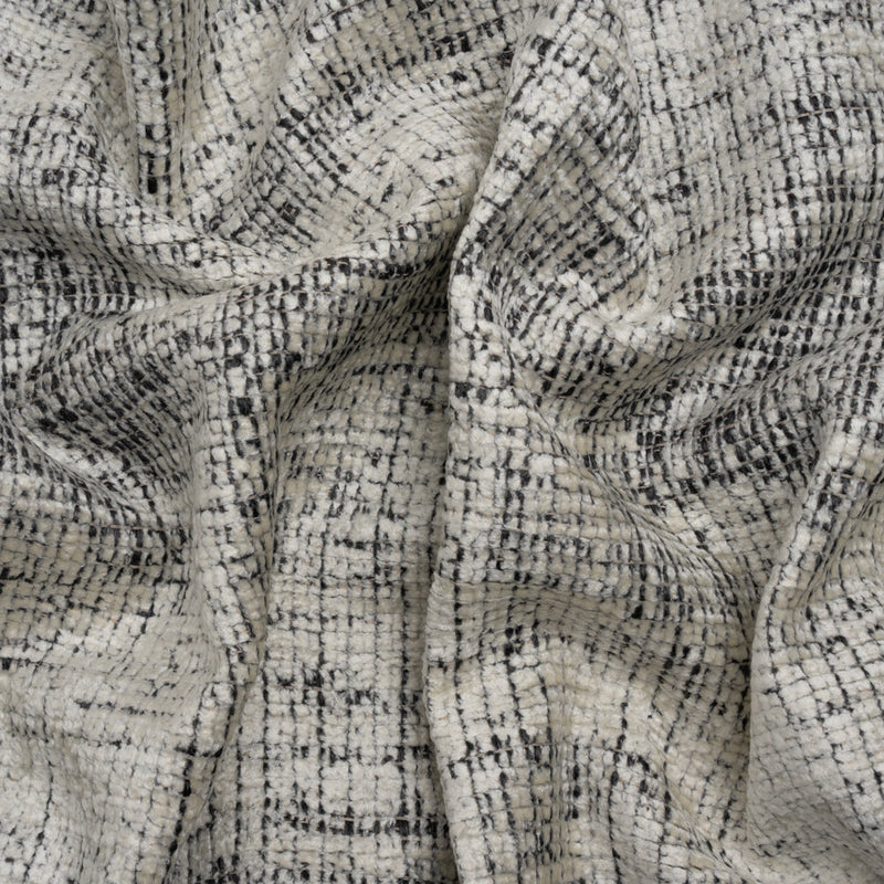 Tuxedo Distressed Look Chenille Upholstery Woven