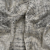 Tuxedo Distressed Look Chenille Upholstery Woven