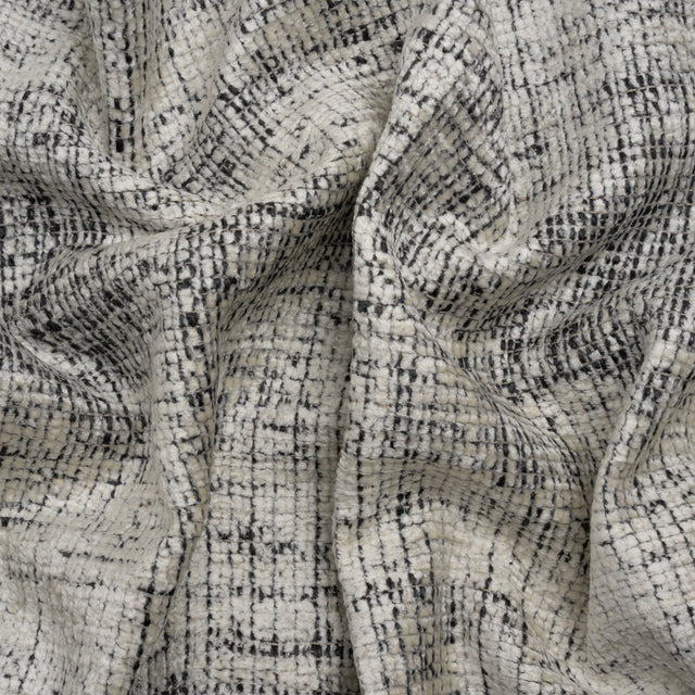 Tuxedo Distressed Look Chenille Upholstery Woven