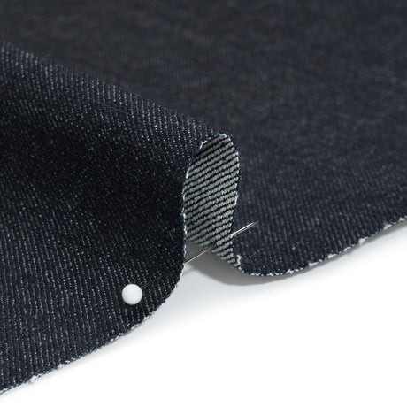 Indigo Stretch Cotton Denim - 12oz