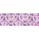 Purple and Ultramarine Marbled Medium Weight Linen Woven