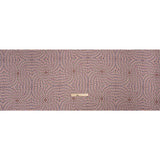 Plum, Forest and Orange Mind Bending Medallions Medium Weight Linen Woven