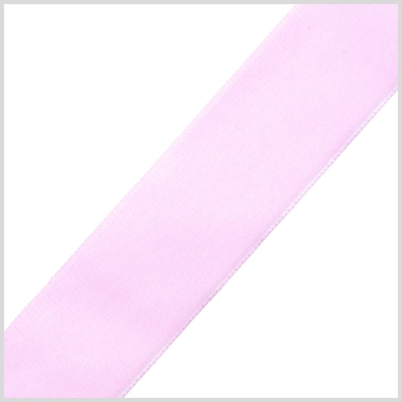 1.375" Baby Pink Nylon Velvet Ribbon