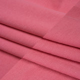 Cotton and Polyester French Terry - Rose Pink - Deadstock