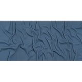 Stretch Cotton 2x2 Rib Knit - Country Blue - Deadstock