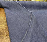 Highland Blue 100 Percent Belgian Linen Fabric - Blue, Woven, 54" Width (1 Yard)