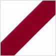 1.375" Wine Nylon Velvet Ribbon