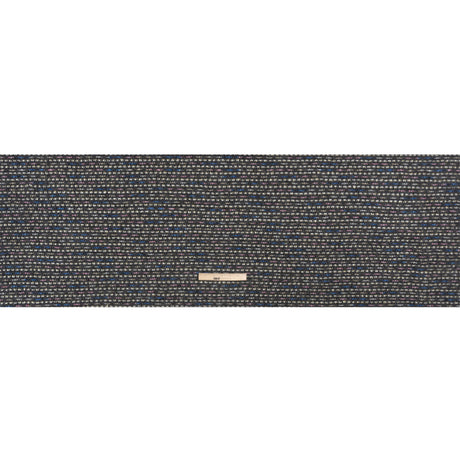 Charcoal, Pink and Blue Boucle Striped Acrylic Tweed