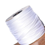 5 Yards White Polycotton Bias Tape Durable Binding for Sewing and Edging