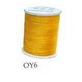 200 Yards Orange or Yellow Sewing Thread 100 Percent Polyester Small Spool