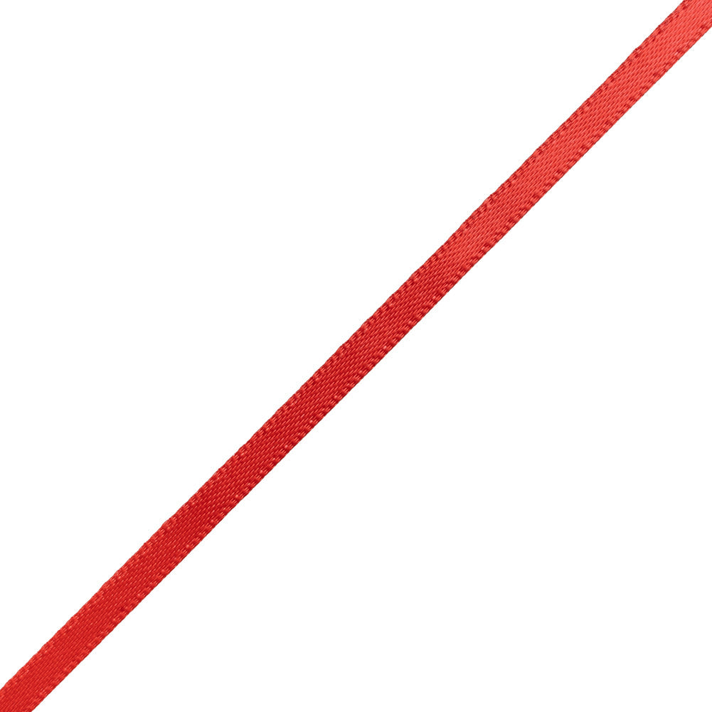 Satin Ribbon Double Faced - 0.125" - Red