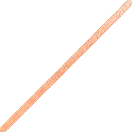 Satin Ribbon Double Faced - 0.125" - Targerine