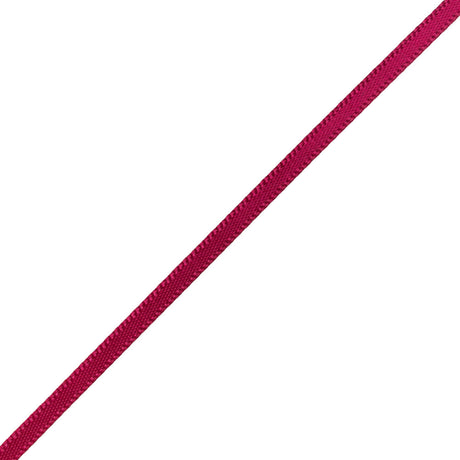 Satin Ribbon Double Faced - 0.125" - Wine