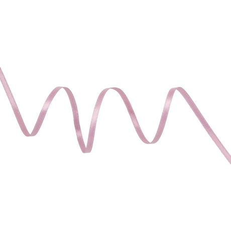 Satin Ribbon Double Faced - 0.125" - Mauve