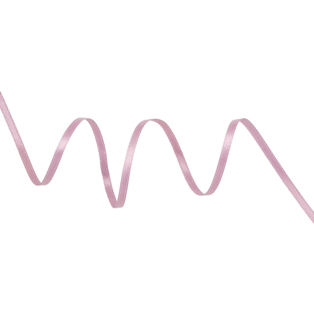 Satin Ribbon Double Faced - 0.125" - Mauve