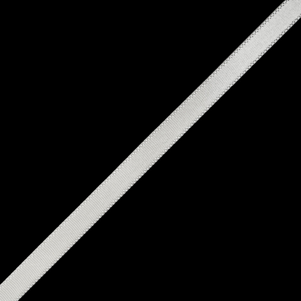 Satin Ribbon Double Faced - 0.25" - White