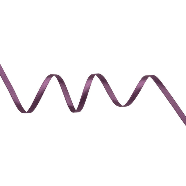 Satin Ribbon Double Faced - 0.25" - Purple