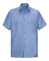 Red Kap Men's Ripstop Short Sleeve Work Shirt