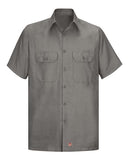 Red Kap Men's Ripstop Short Sleeve Work Shirt